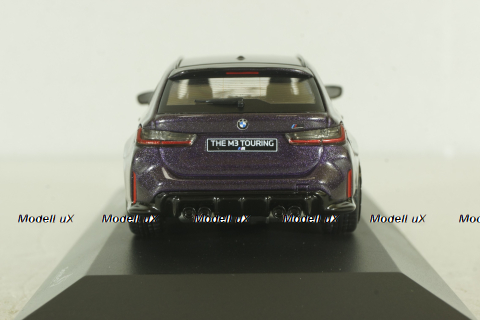 BMW M3 Turing Competition (G81) Touring 2023, violett-metallic, 4315401, Solido 1:43