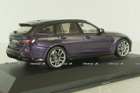BMW M3 Turing Competition (G81) Touring 2023, violett-metallic, 4315401, Solido 1:43