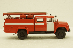 АЦ-30(130) Зил-130, пожежна с білими смугами, АвтоИстория 1:43