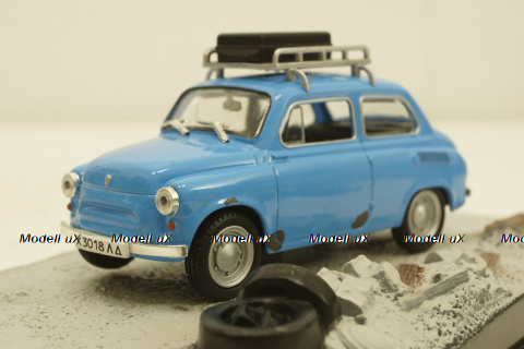 Заз-965A blue Goldeneye James Bond 007 Goldeneye, Altaya 1:43