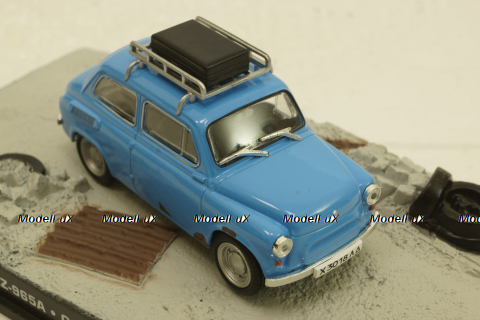 Заз-965A blue Goldeneye James Bond 007 Goldeneye, Altaya 1:43