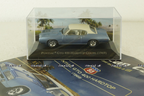 Pontiac GTO 400 Hardtop Coupe 1969, American Cars №93 1:43