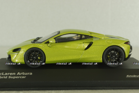 McLaren Artura 2021 green metallic, 4313501, Solido 1:43