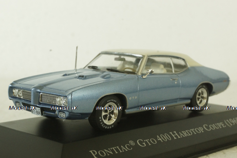 Pontiac GTO 400 Hardtop Coupe 1969, American Cars №93 1:43