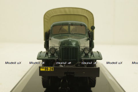 Зис-151 бортовой  с тентом, 1951г, зеленый, 115101, DiP Models 1:43
