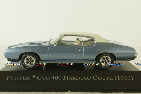 Pontiac GTO 400 Hardtop Coupe 1969, American Cars №93 1:43