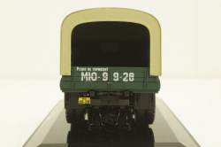 Зис-151 бортовой  с тентом, 1951г, зеленый, 115101, DiP Models 1:43