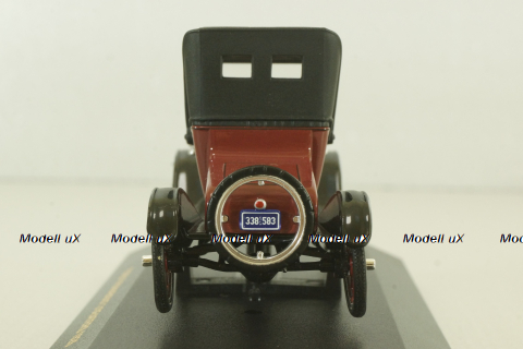 Ford T Runabout 2-seaters, closed 1926, dark red, C013, IXO 1:43