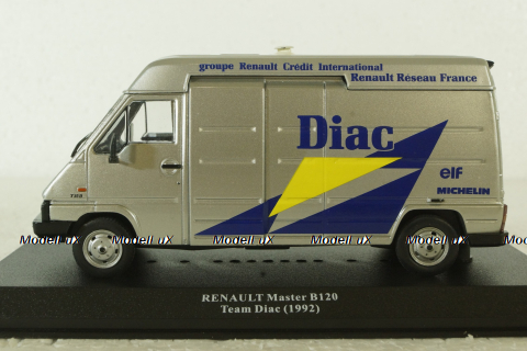 Renault Master B120, team Diac, Rally Assistance №49 1:43