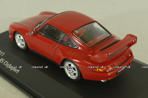 Porsche 911 (993) RS Clubsport red, 4313802,  Solido 1:43
