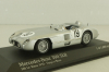 Mercedes 300 SLR #19 24h Le Mans 1955, Fangio/Moss, silver, 432553000, Minichamps 1:43
