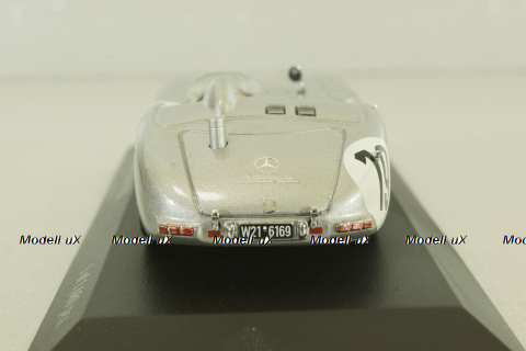Mercedes 300 SLR #19 24h Le Mans 1955, Fangio/Moss, silver, 432553000, Minichamps 1:43