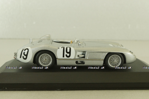 Mercedes 300 SLR #19 24h Le Mans 1955, Fangio/Moss, silver, 432553000, Minichamps 1:43