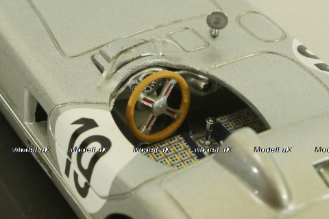 Mercedes 300 SLR #19 24h Le Mans 1955, Fangio/Moss, silver, 432553000, Minichamps 1:43