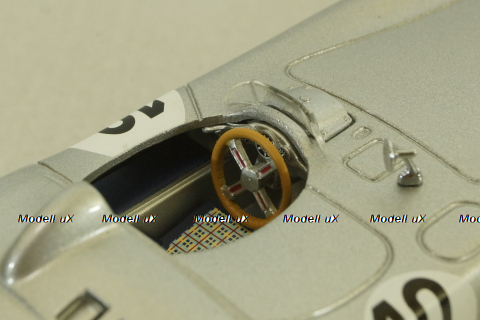 Mercedes 300 SLR #19 24h Le Mans 1955, Fangio/Moss, silver, 432553000, Minichamps 1:43