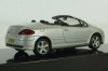 Peugeot 307CC Cabriolet 2003 silver, Altaya 1:43 