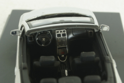 Peugeot 307CC Cabriolet 2003 silver, Altaya 1:43 