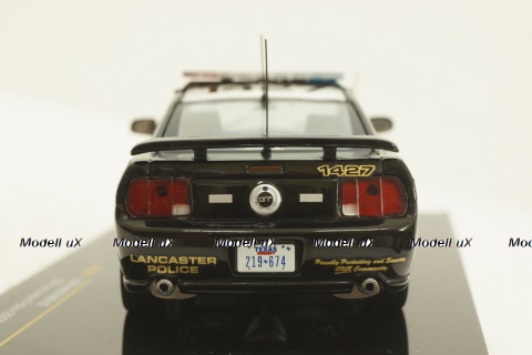 Ford Mustang GT, USA Lancaster Police 2005, MOC082, IXO 1:43