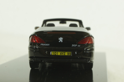 Peugeot 307CC Cabriolet 2003, black, Altaya 1:43