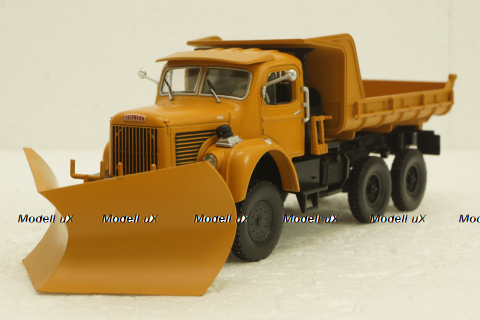 Berliet GBC 8 6x6, orange, 690010, Norev 1:43