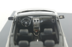 Peugeot 307CC Cabriolet 2003, black, Altaya 1:43