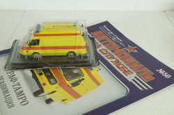 Раф ТАМРО, скорая медецинская помощь, желтый, Автолегенды СССР 1:43