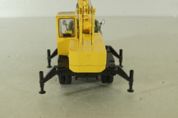 КС-1562Б(53) автокран на шасси Газ-53 1980, хаки/оранжевый, Автоистория 1:43