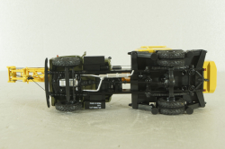 КС-1562Б(53) автокран на шасси Газ-53 1980, хаки/оранжевый, Автоистория 1:43