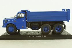 Tatra 148 S3 1985 самосвал, blue, Atlas 1:43