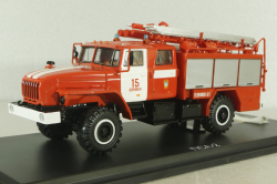 ПСА 2,0-40/2 (43206) модель 008-МИ, автоцистерна пожарная на шасси Урал-43206 , SSM1236, SSM 1:43