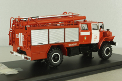 ПСА 2,0-40/2 (43206) модель 008-МИ, автоцистерна пожарная на шасси Урал-43206 , SSM1236, SSM 1:43