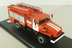 ПСА 2,0-40/2 (43206) модель 008-МИ, автоцистерна пожарная на шасси Урал-43206 , SSM1236, SSM 1:43