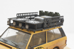 Range Rover camel trophy Papua New Guinea  1982  Dirty Version, Almost Real 1:43