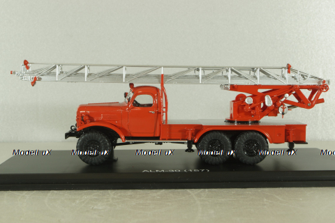 АЛМ-30(157) автолестница пожарная на шасси Зил-157, SSM1571, SSM 1:43