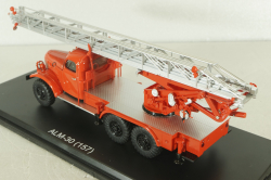 АЛМ-30(157) автолестница пожарная на шасси Зил-157, SSM1571, SSM 1:43