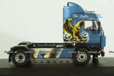 Scania 143M 1990 the griffin, blue, Truck Tuning Collection #4, Hachette 1:43