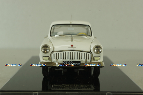Газ-М 21И Волга 1958 белый, BB-01wh MTC, 1:43