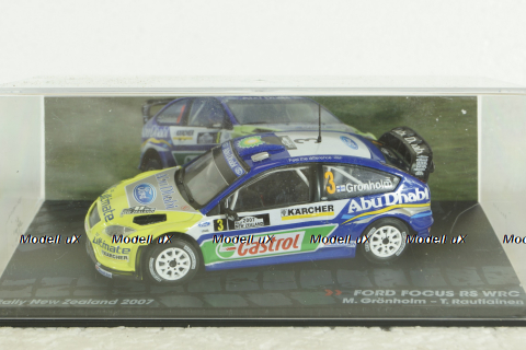 Ford Focus RS WRC M.Gronholm Rally New Zeland 2007, Vencedores de Rally  , Altaya 1:43