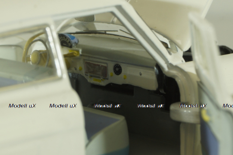 Газ-М 21И Волга 1958 белый, BB-01wh MTC, 1:43