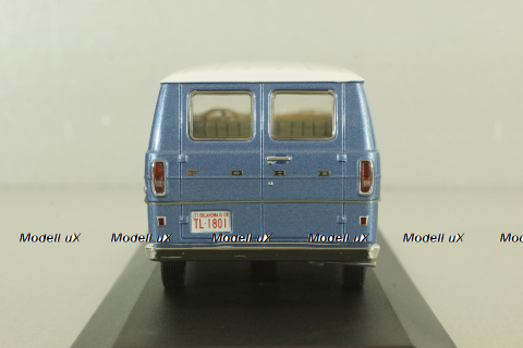 Ford Econoline van 1971, blue metallic, PRD137, Premium X 1:43