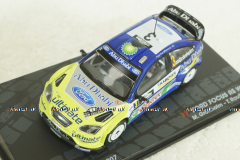 Ford Focus RS WRC M.Gronholm Rally New Zeland 2007, Vencedores de Rally  , Altaya 1:43
