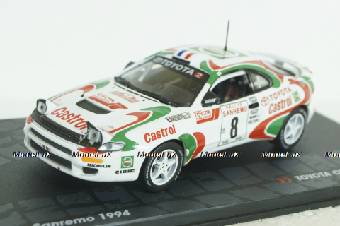 Toyota Celica Turbo 4WD WRC D.Auriol Rally Sanremo 1994, Vencedores de Rally  , Altaya 1:43