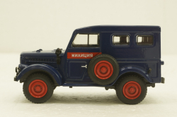 Газ-69 Милиция 1953, Автолегенды СССР Спецвыпуск-Милиция СССР №2 1:43