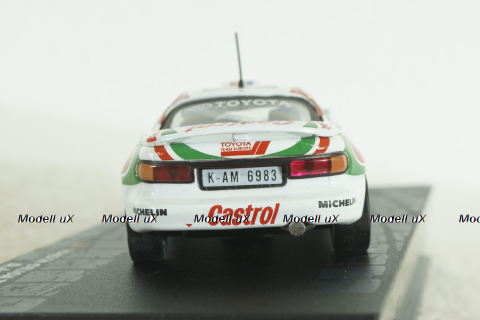 Toyota Celica Turbo 4WD WRC D.Auriol Rally Sanremo 1994, Vencedores de Rally  , Altaya 1:43