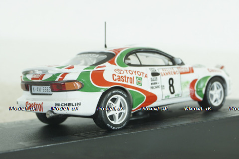 Toyota Celica Turbo 4WD WRC D.Auriol Rally Sanremo 1994, Vencedores de Rally  , Altaya 1:43