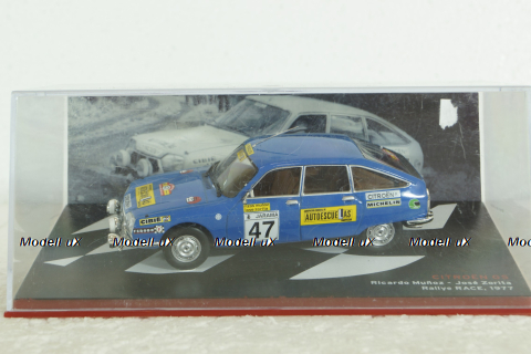 Citroen GS R.Munoz Rally Race 1977, Vencedores de Rally  , Altaya 1:43