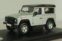 Land Rover Defender 90 2014, silver, 410207, Almost Real 1:43