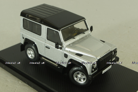 Land Rover Defender 90 2014, silver, 410207, Almost Real 1:43