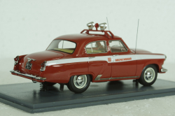 Газ-21Л Волга, управление пожарной охраны (УПО) 1970, красный, 49511, NEO 1:43