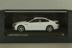 BMW 650i Coupe (F13) 2011, white, 80432167080, Jadi 1:43 Уценка!